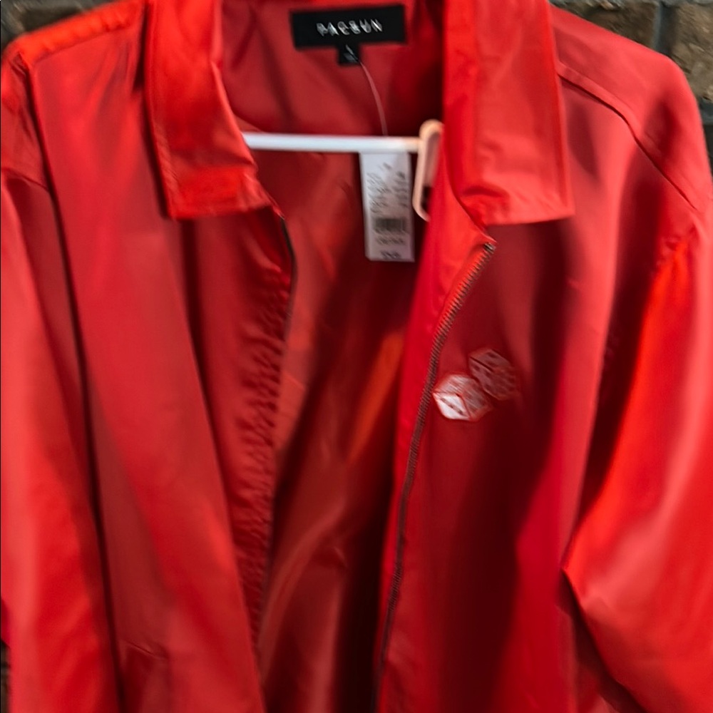 PacSun Red Lightweight Jacket